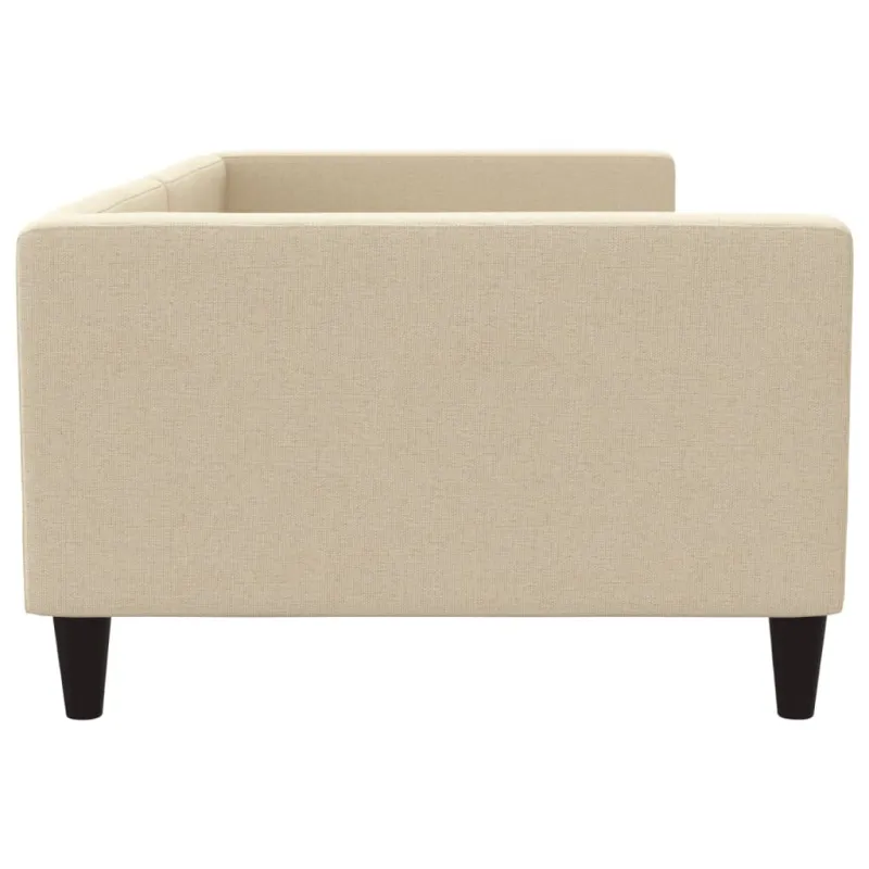 Sofa, kreminės spalvos, 100x200cm, audinys