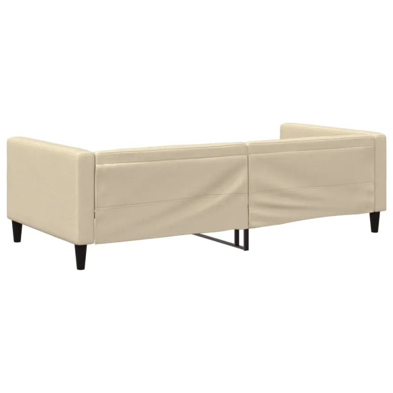 Sofa, kreminės spalvos, 100x200cm, audinys