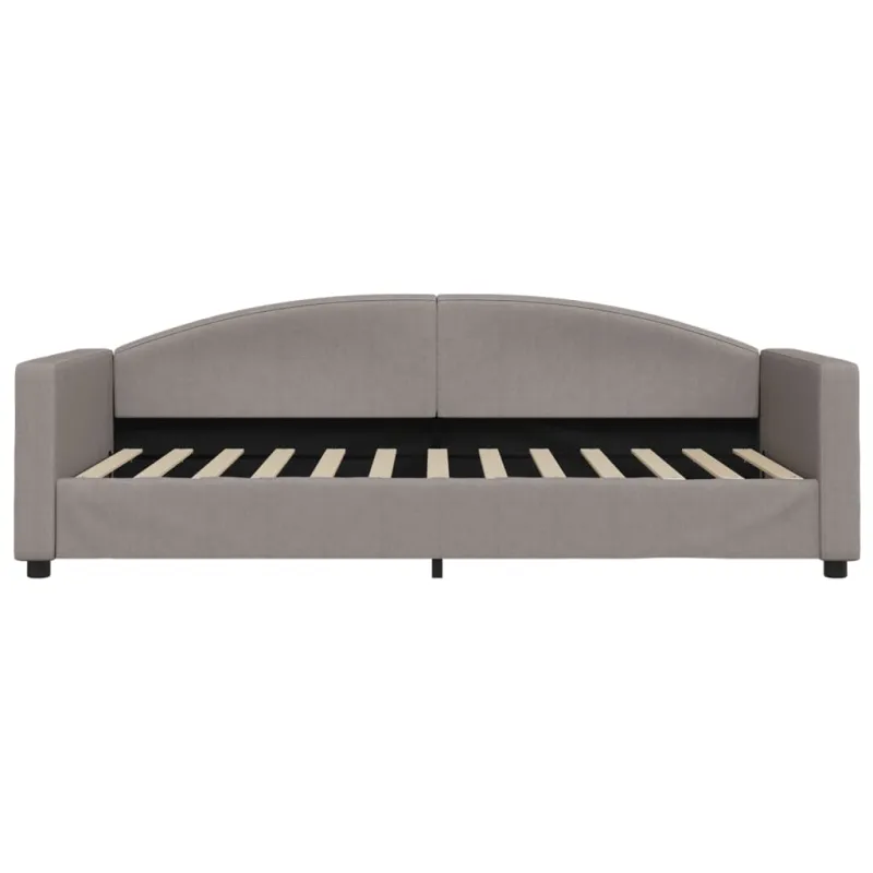 Sofa, taupe spalvos, 90x200cm, audinys