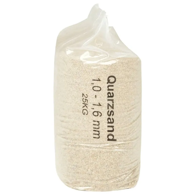 Smėlis filtrui, 25kg, 1,0–1,6mm