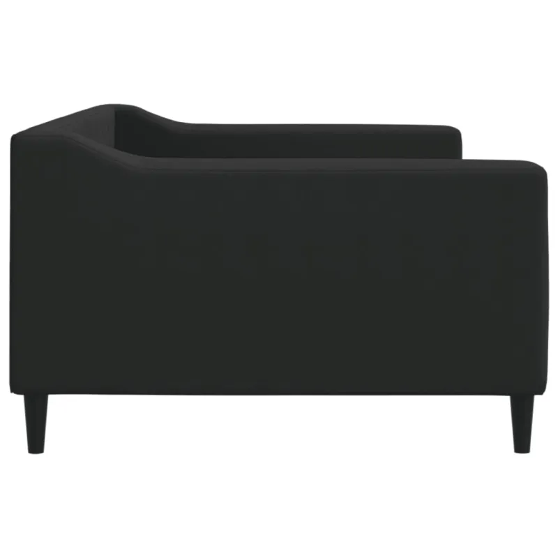 Sofa, juodos spalvos, 100x200cm, audinys