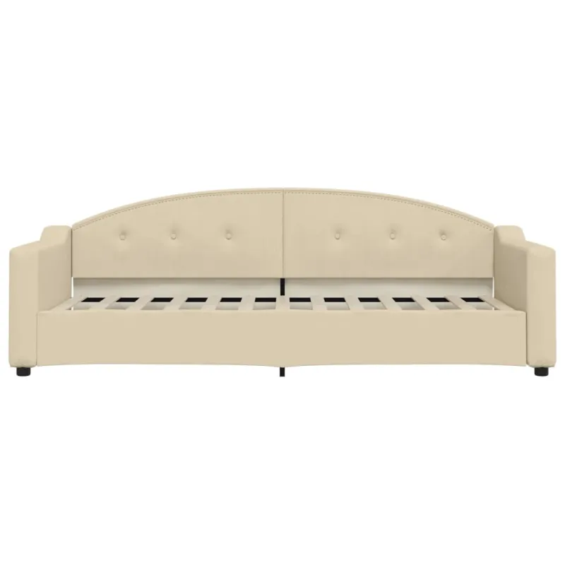 Sofa, kreminės spalvos, 80x200cm, audinys