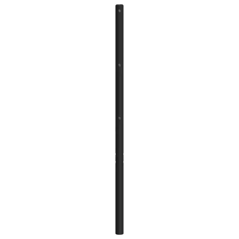 Metalinis pakaitinis galvūgalis, juodos spalvos, 200cm