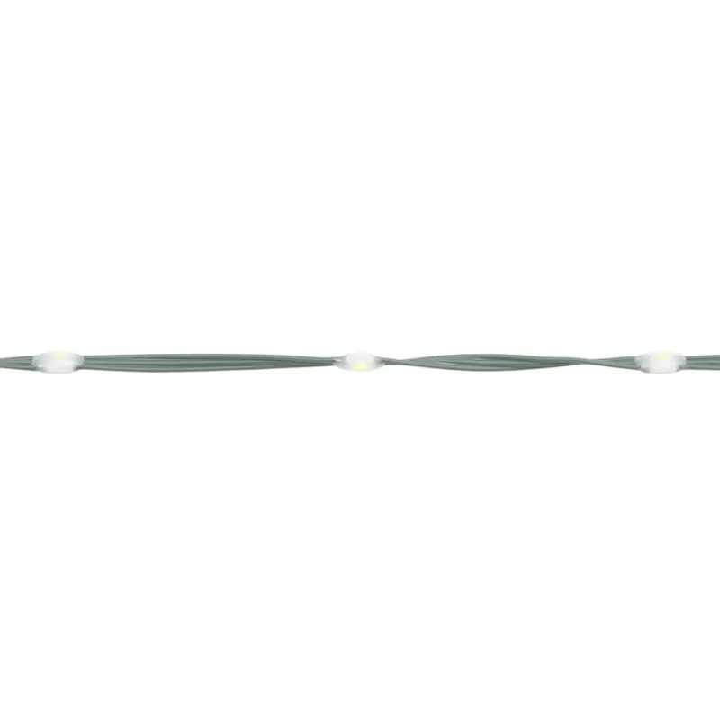 LED Kalėdų eglutė 1544 LEDs Šilta Balta 500 cm