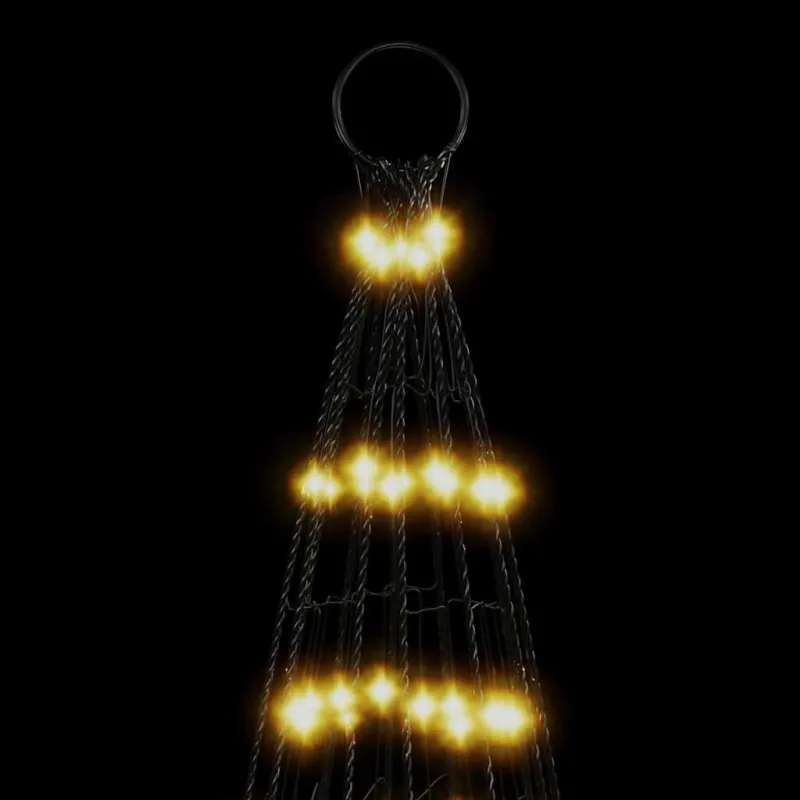 LED Kalėdų eglutė 1534 LED šiltai balta 500 cm