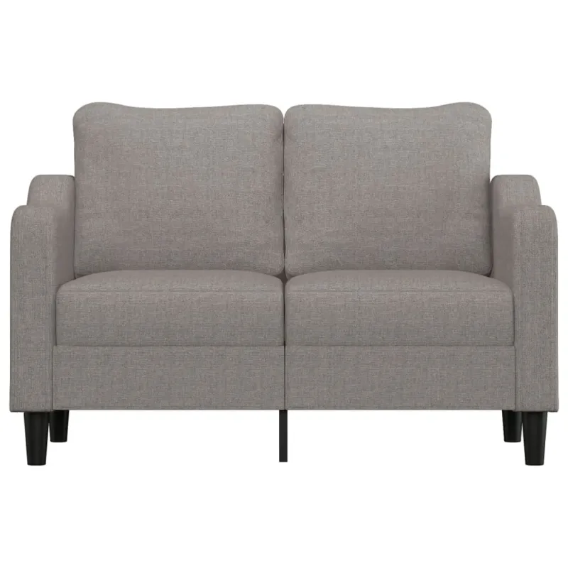 Dvivietė sofa, taupe spalvos, 120cm, audinys