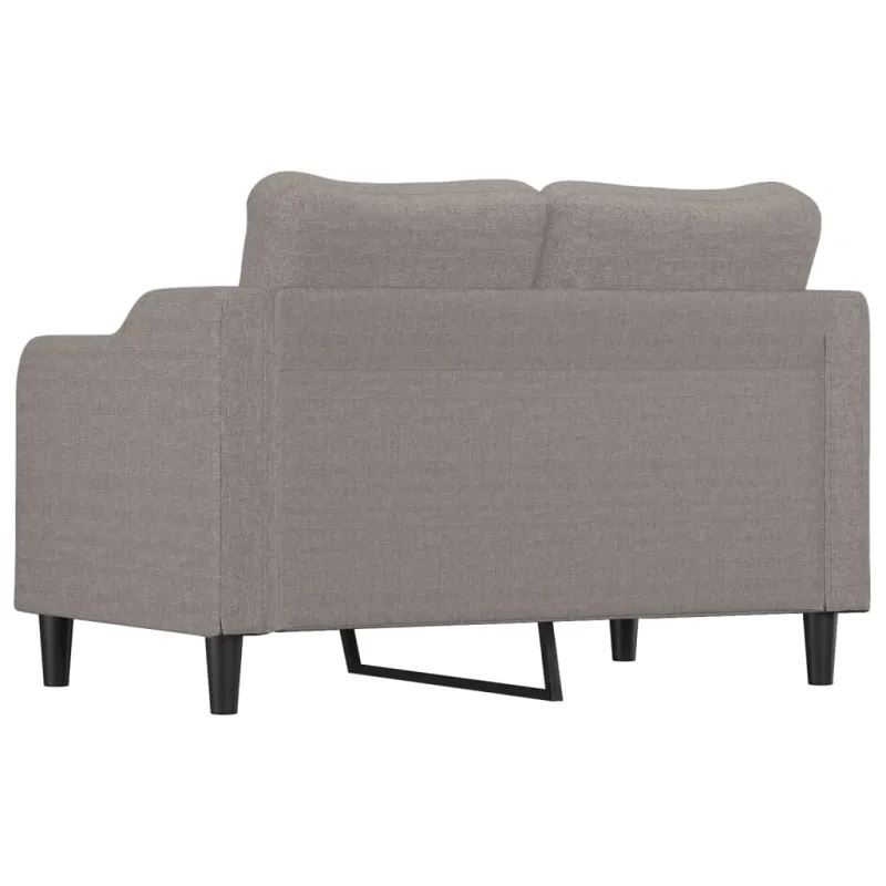 Dvivietė sofa, taupe spalvos, 120cm, audinys
