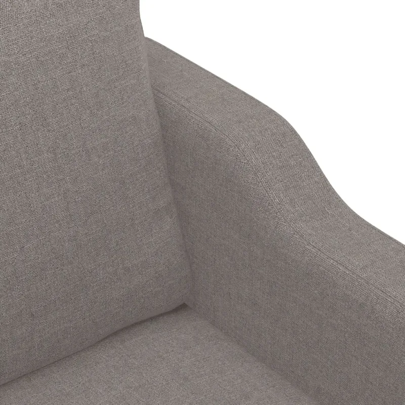 Dvivietė sofa, taupe spalvos, 120cm, audinys
