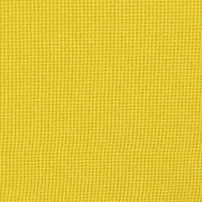Dvivietė sofa, šviesiai geltonos spalvos, 140cm, audinys