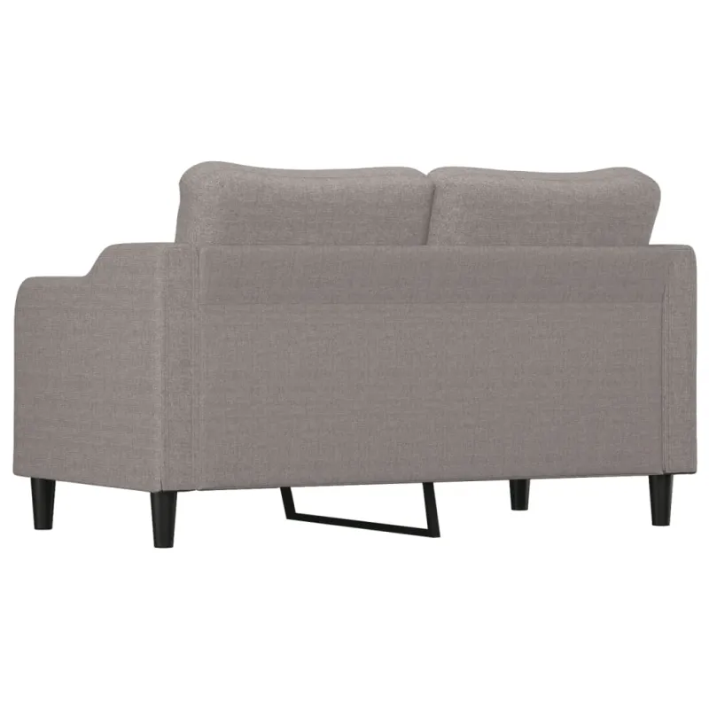 Dvivietė sofa, taupe spalvos, 140cm, audinys