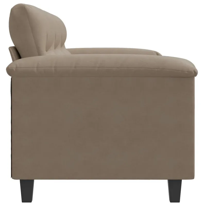 Trivietė sofa, taupe spalvos, 180cm, mikropluošto audinys