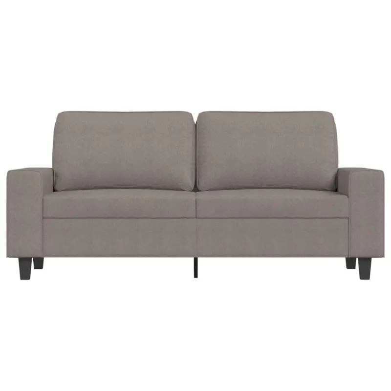 Dvivietė sofa, taupe spalvos, 140cm, audinys
