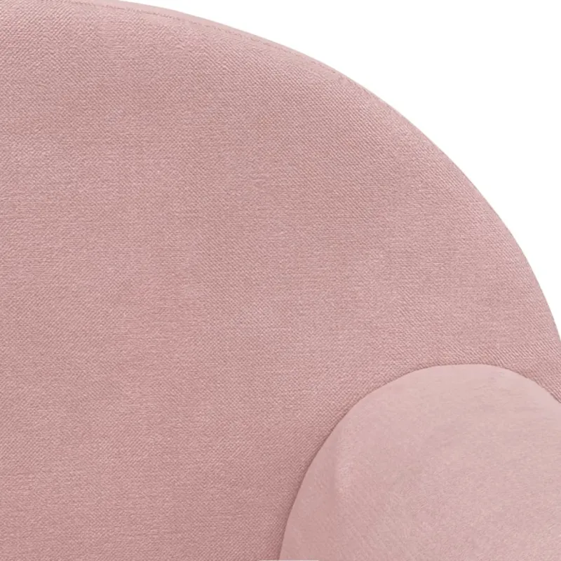 Vaikiška sofa, rožinė, minkšta, pliušinė