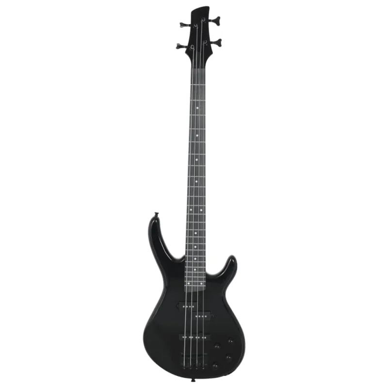 Elektrinė bosinė gitara pradedantiesiems, juoda, 4/4 46"