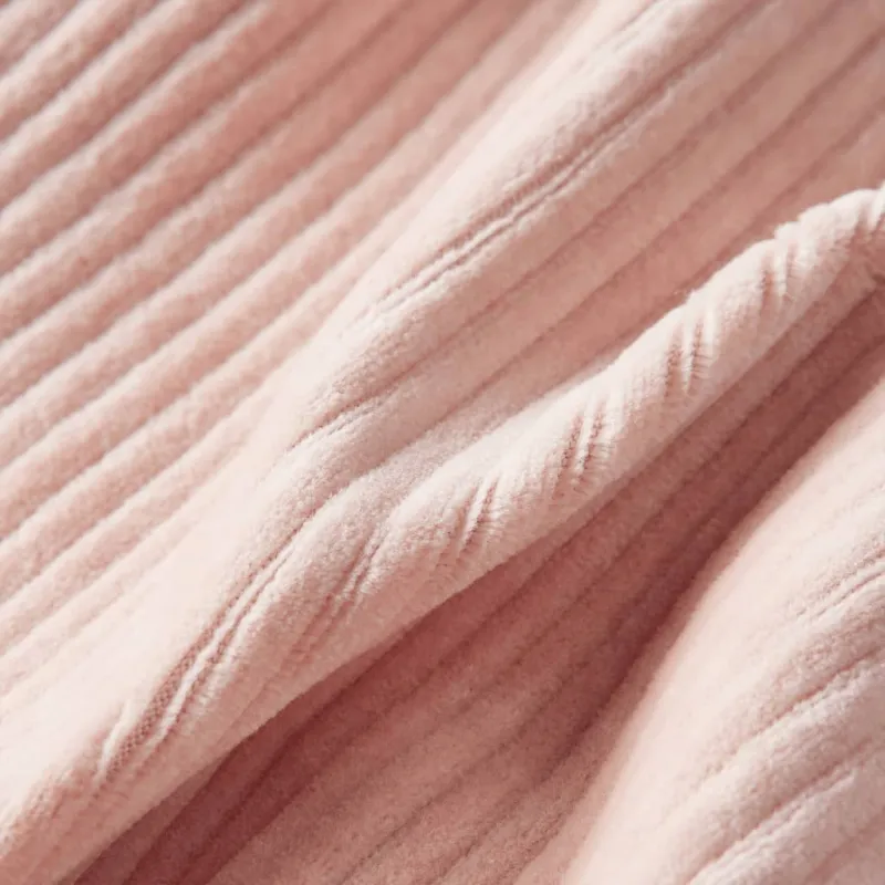 Vaikiškos kelnės, šviesiai rožinės spalvos, velvetas, 116 dydžio