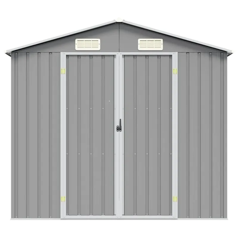 Sodo pašiūrė, pilka, 205x129x183cm, galvanizuotas plienas