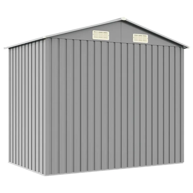 Sodo pašiūrė, pilka, 205x129x183cm, galvanizuotas plienas