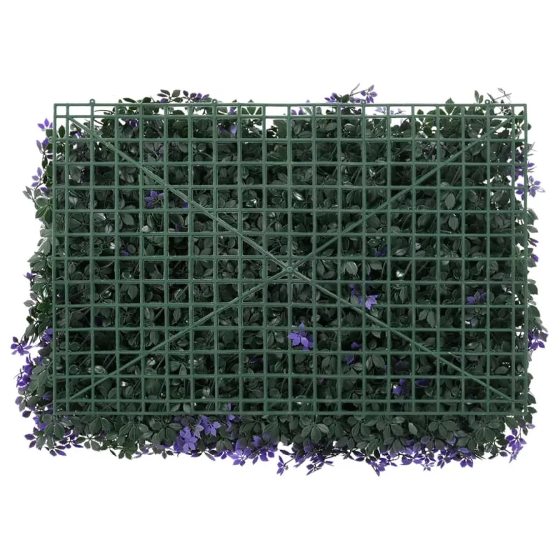 Dirbtinių lapų tvoros, 24vnt., violetinės, 40x60cm
