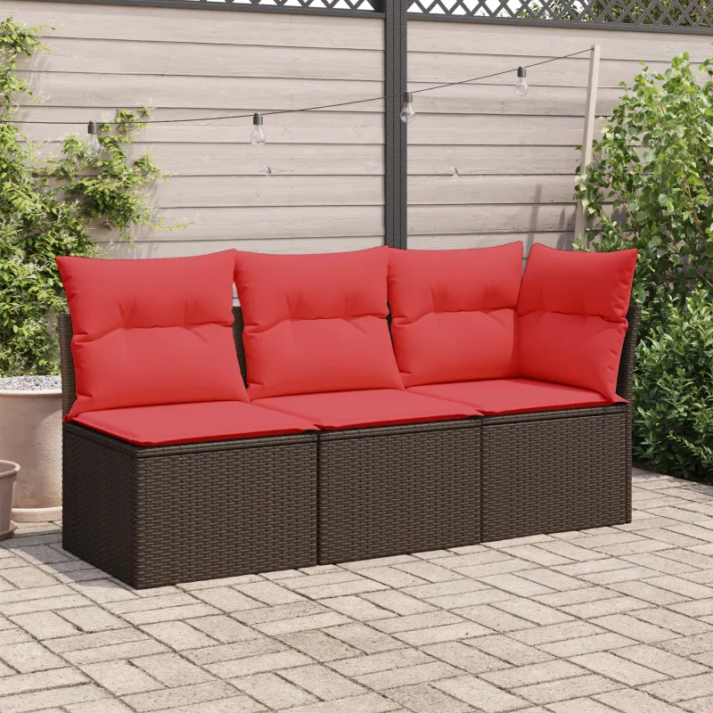 Sodo sofa | su pagalve Ruda 172 x 62 x 69 cm Poli ratanas