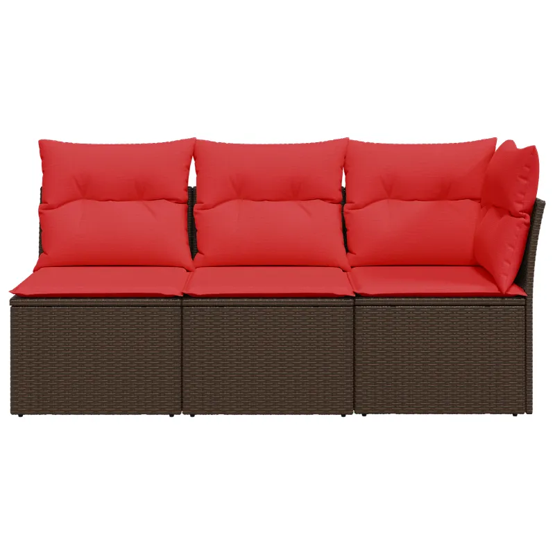 Sodo sofa | su pagalve Ruda 172 x 62 x 69 cm Poli ratanas