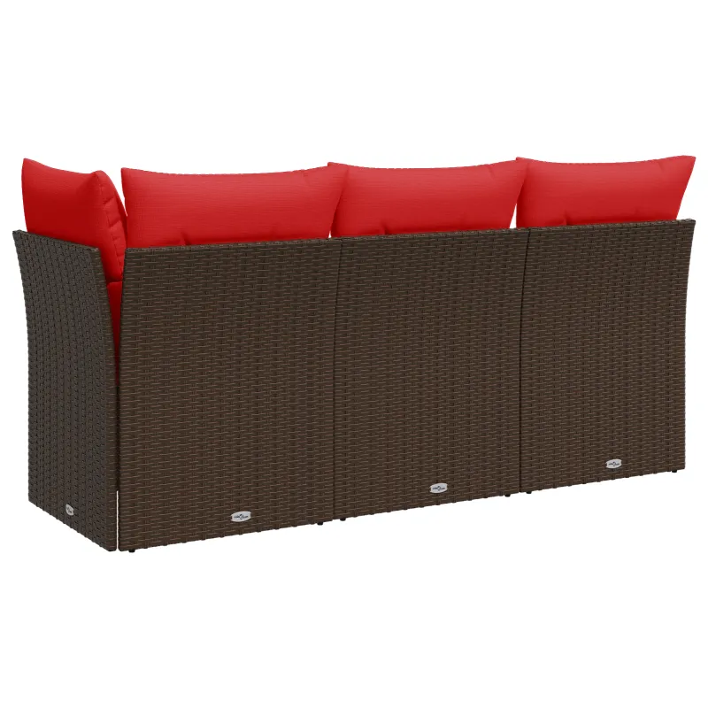 Sodo sofa | su pagalve Ruda 172 x 62 x 69 cm Poli ratanas