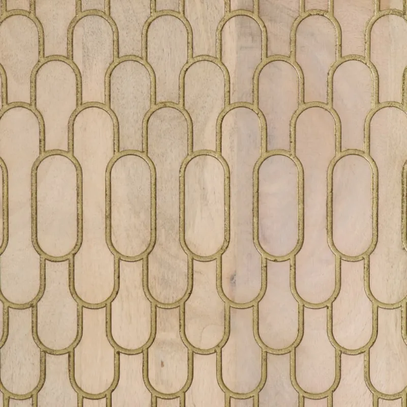 Vonios kambario spintelė praustuvui, 62x33x58cm, mango masyvas