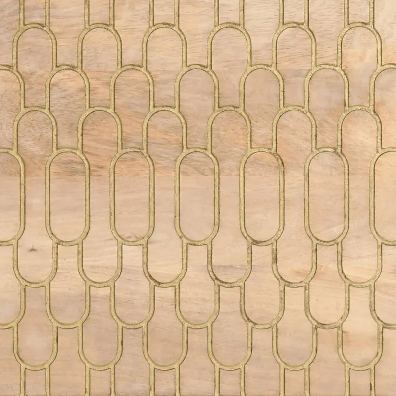 Kavos staliukas, 80x50x40cm, mango medienos masyvas