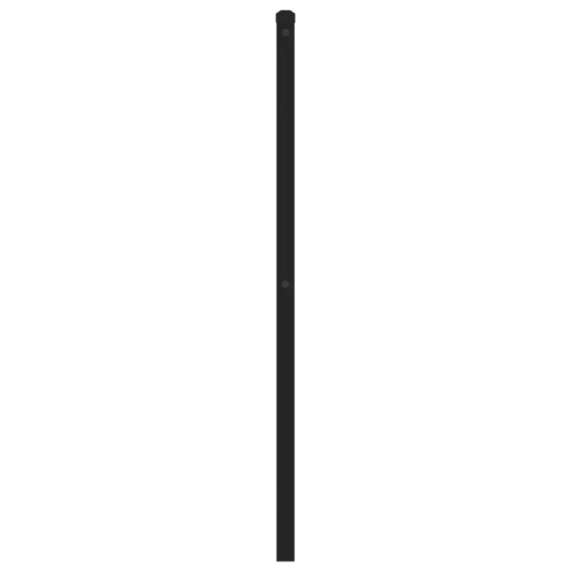 Metalinis pakaitinis galvūgalis, juodos spalvos, 120cm