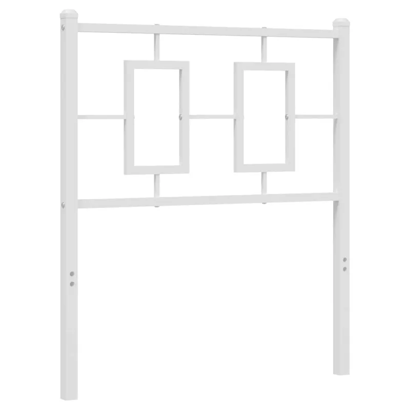 Metalinis pakaitinis galvūgalis, baltos spalvos, 80cm