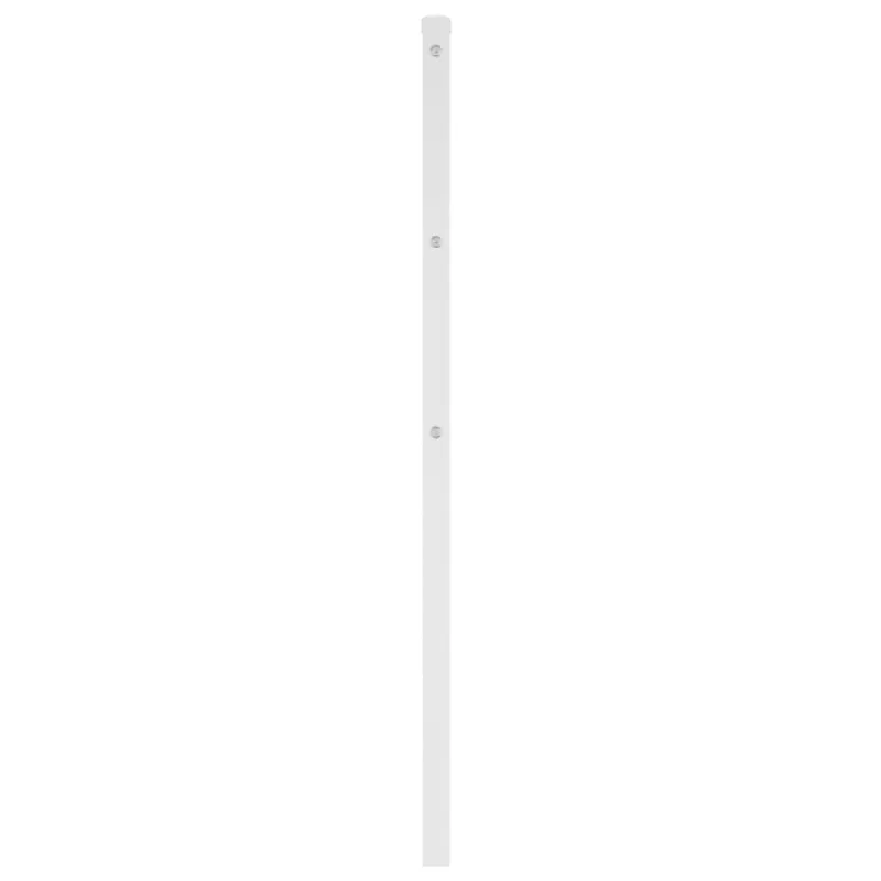 Metalinis pakaitinis galvūgalis, baltos spalvos, 80cm