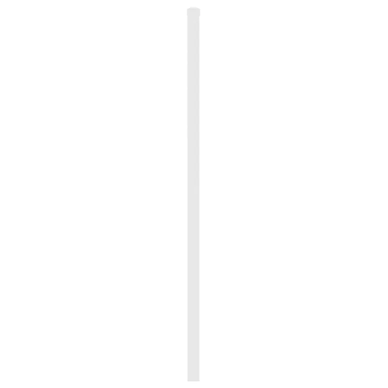 Metalinis pakaitinis galvūgalis, baltos spalvos, 120cm