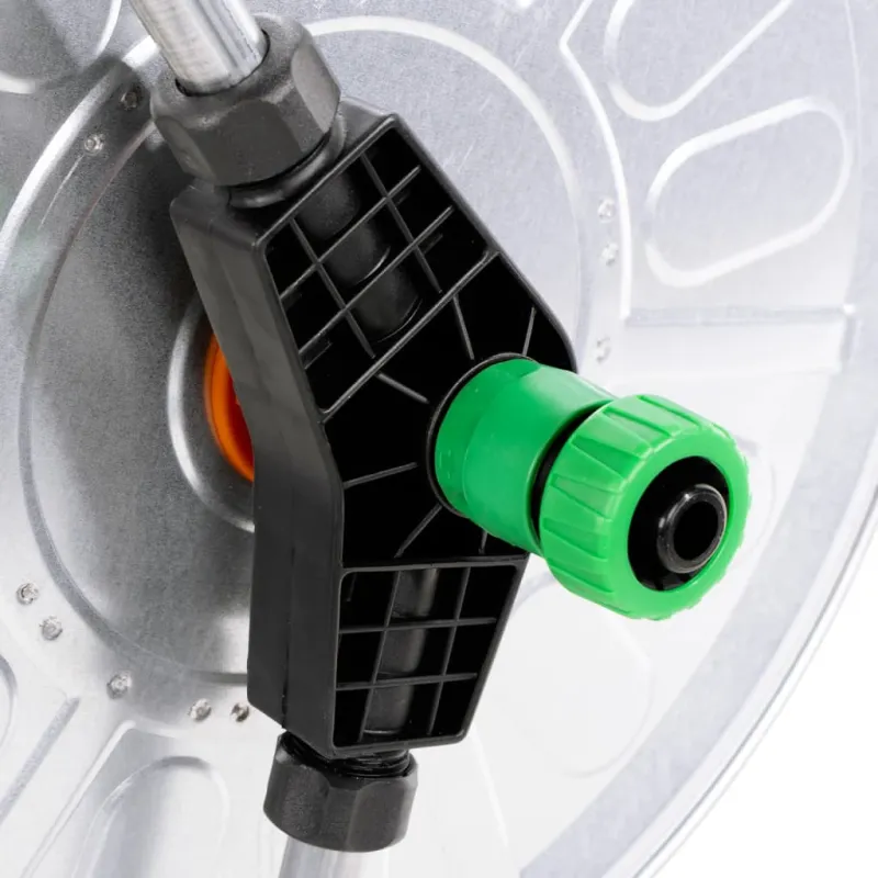 Žarnos ritės vežimėlis 80 m 1/2" arba 50 m 3/4" žarnai, plienas