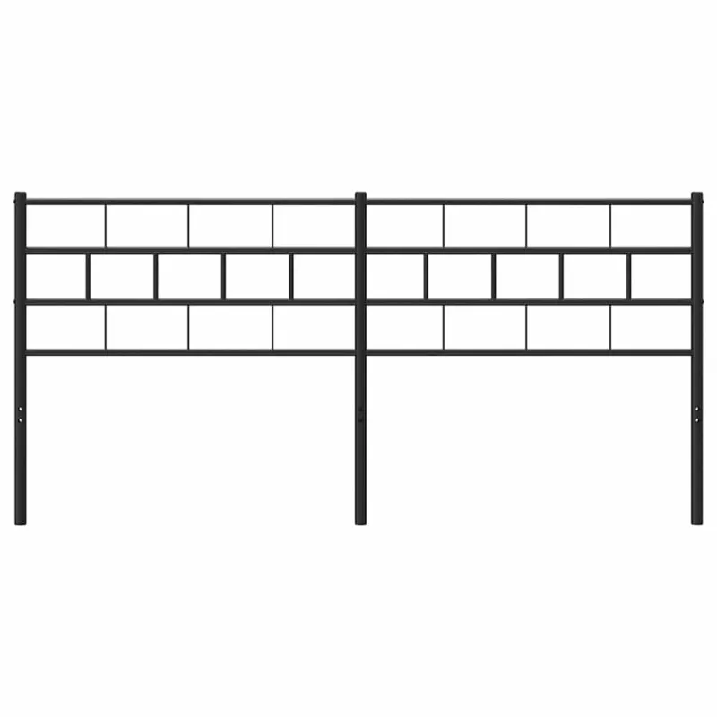 Metalinis pakaitinis galvūgalis, juodos spalvos, 160cm