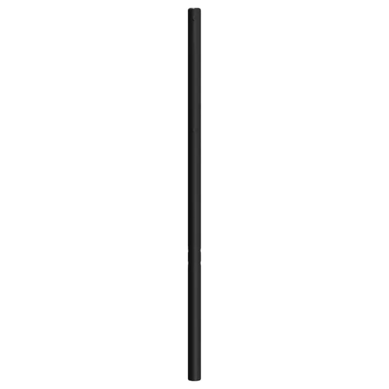 Metalinis pakaitinis galvūgalis, juodos spalvos, 160cm