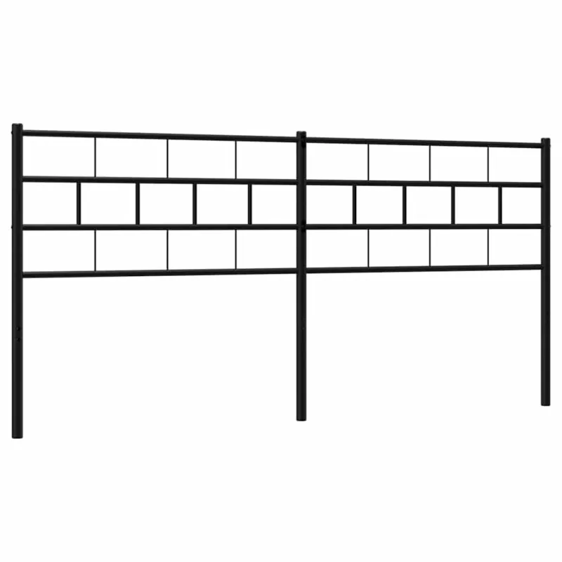 Metalinis pakaitinis galvūgalis, juodos spalvos, 160cm