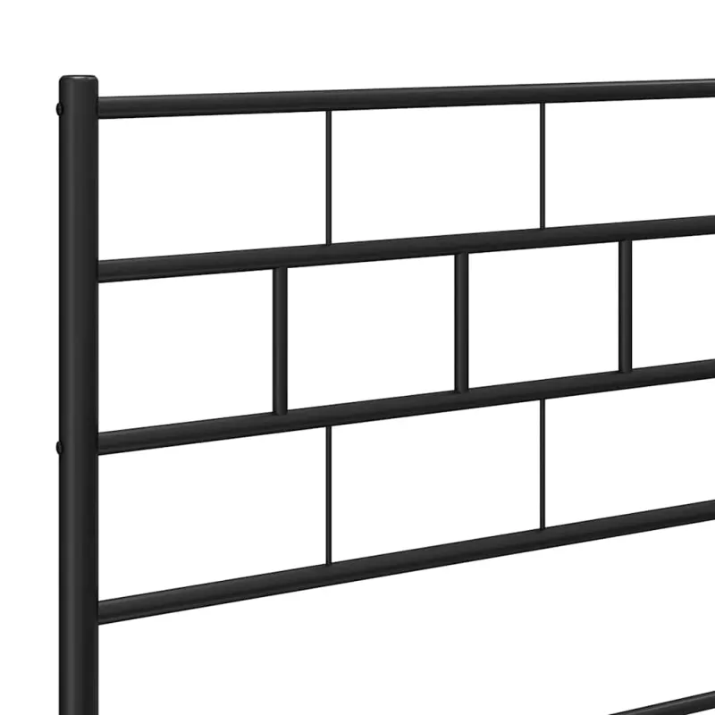 Metalinis pakaitinis galvūgalis, juodos spalvos, 160cm