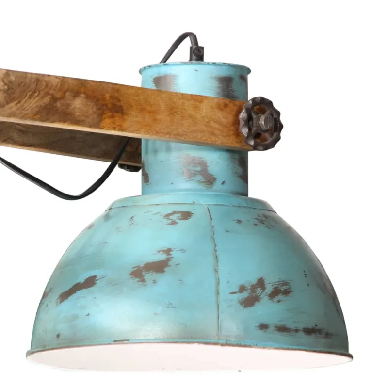 Pakabinamas šviestuvas, baltintas mėlynas, 85x28x109cm, 25W