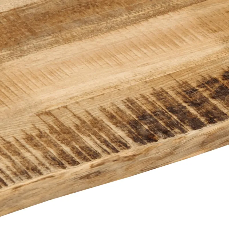 Stalviršis, 110x60x3,8cm, mango masyvas, su gyvu kraštu