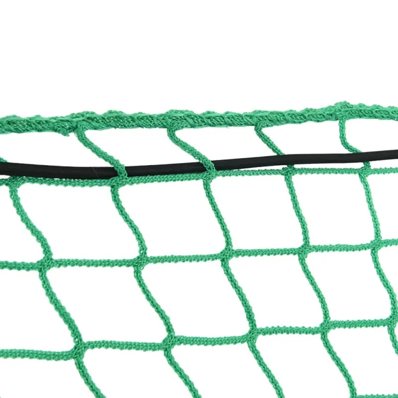 Priekabos tinklas su elastine virve, žalias, 4x4m, PP