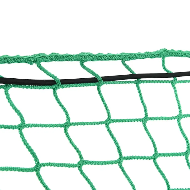 Priekabos tinklas su elastine virve, žalias, 5x3m, PP