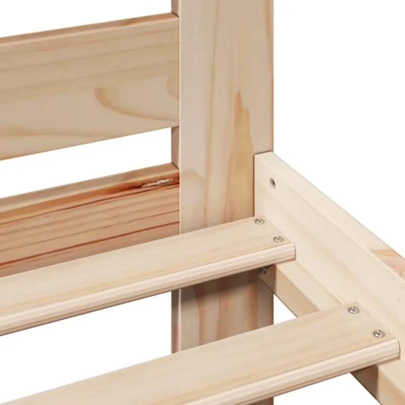 Lovos rėmas be čiužinio, 160x200cm, pušies medienos masyvas