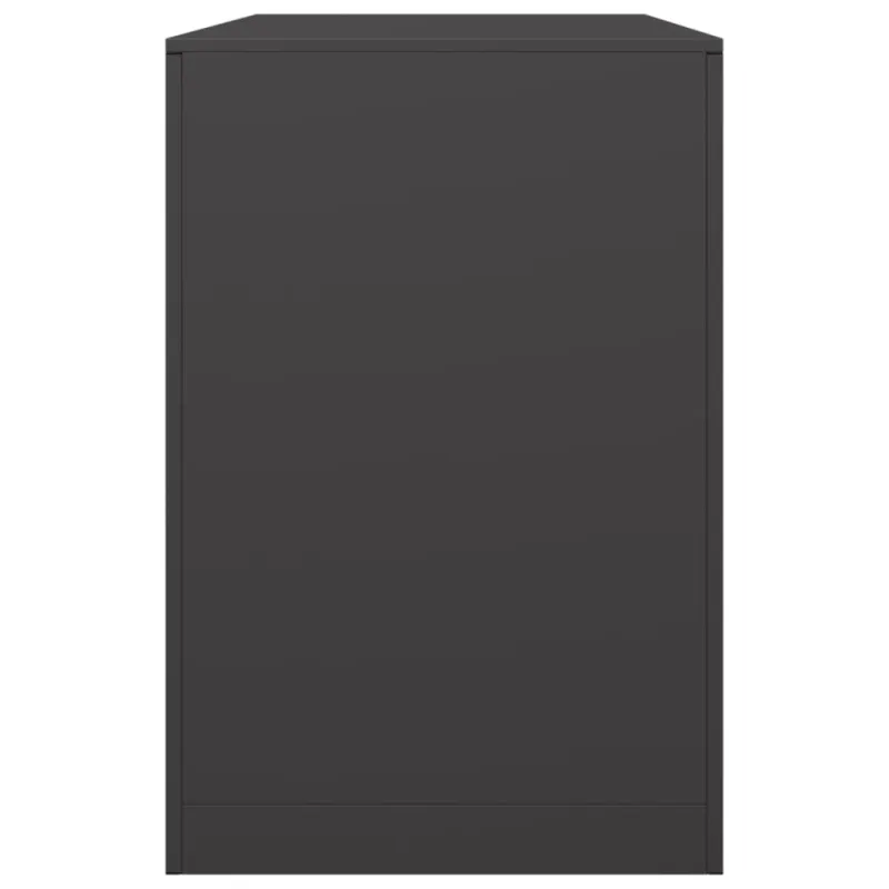 Stovas malkoms, juodos spalvos, 100x40x60cm, plienas