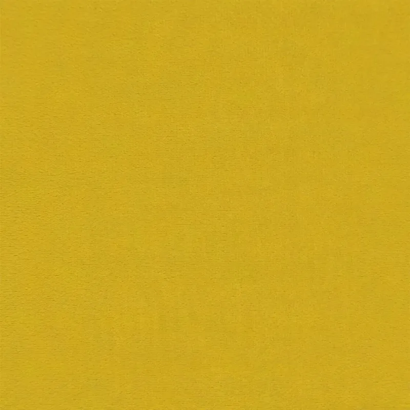 Poilsio sofa su pagalvėlėmis, geltonos spalvos, aksomas