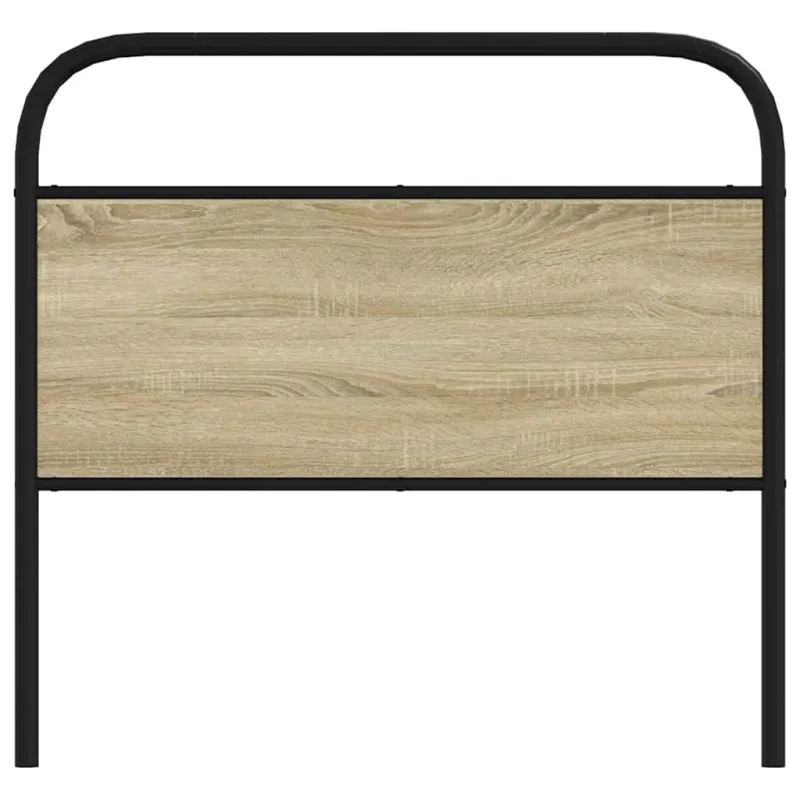 Pakaitinis galvūgalis, ąžuolo spalvos, 90 cm, plienas ir mediena