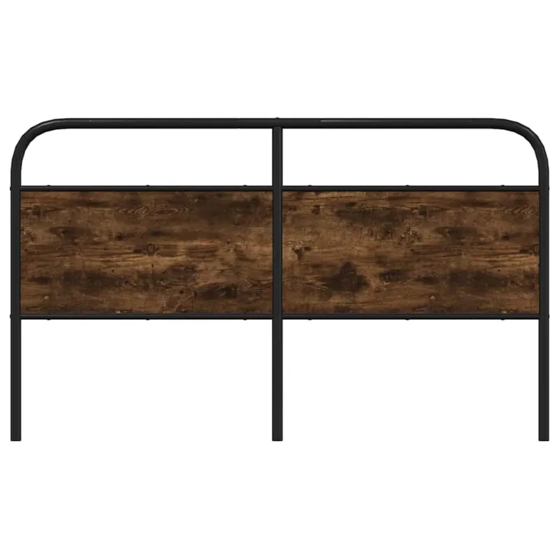 Pakaitinis galvūgalis, dūminio ąžuolo spalvos, 160 cm, plienas ir mediena