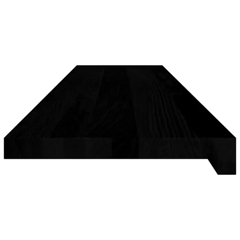 Palangės, 2 vnt, rudai juodos, 110x30x2 cm, ąžuolo medienos