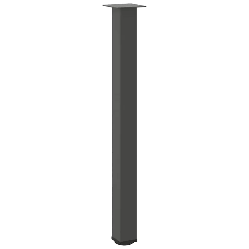 Baro stalo kojos, 4 vnt., antracito spalvos, 100-102 cm, plienas
