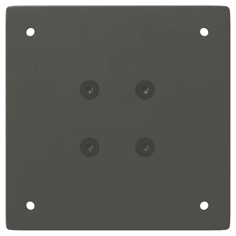 Baro stalo kojos, 4 vnt., antracito spalvos, 100-102 cm, plienas