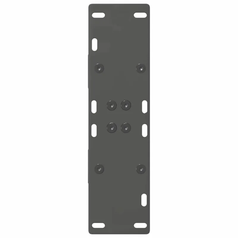 Valgomojo stalo kojos, 2 vnt., antracito spalvos, 60x(72-73) cm, plienas