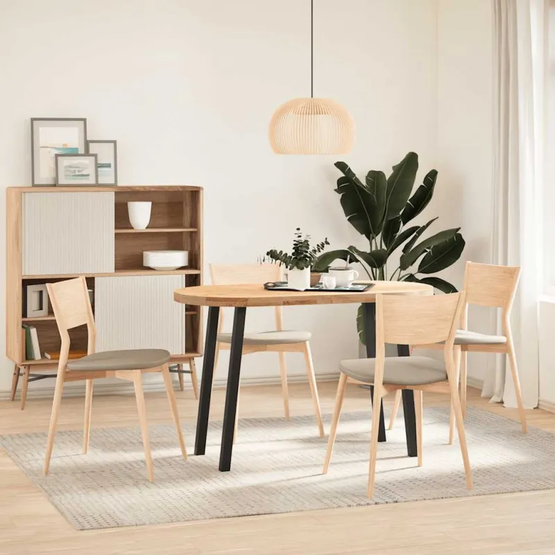 Konsolinio stalo kojos, 4 vnt., juodos, 72 cm, plienas